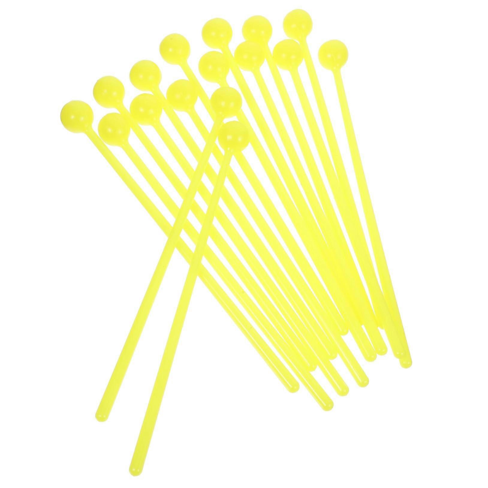 Drumsticks 16-Piece Yellow Set For Music Education And Teaching Durable