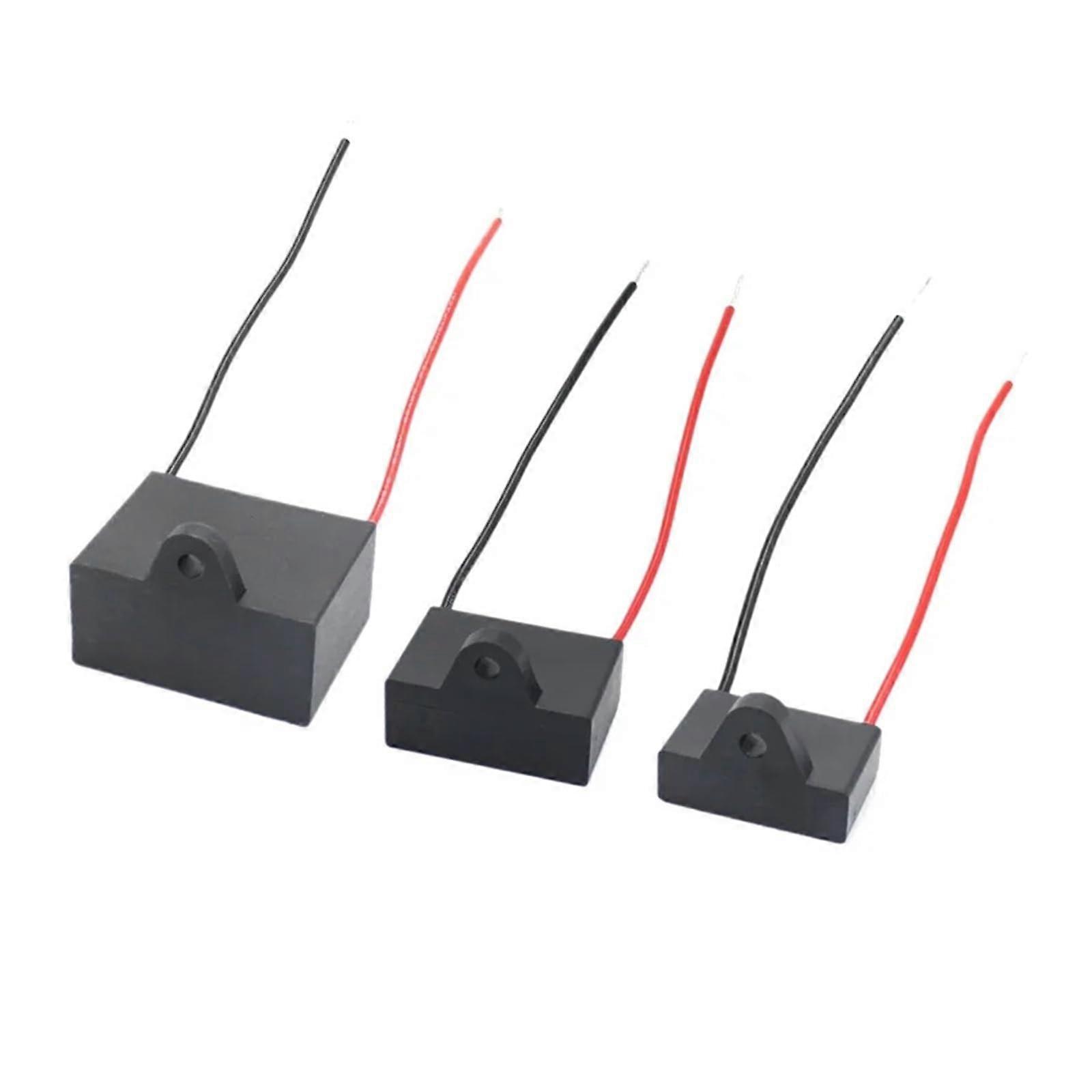 CBB61 Capacitor 0.8 1 1.2 1.5 1.8 2 2.5 3 3.5 4 4.5 5 6 7 8 10 12 15 18 20UF Ceiling Fan Electronic Starter Running Rectangle Capacitor (4.5UF 450V)