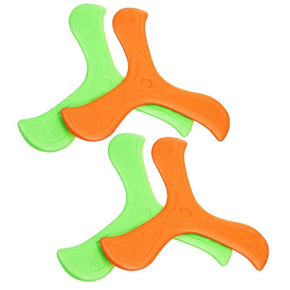 4Pcs EVA Throwing Boomerangs Outdoor Activity Tool For Enjoying Recreation