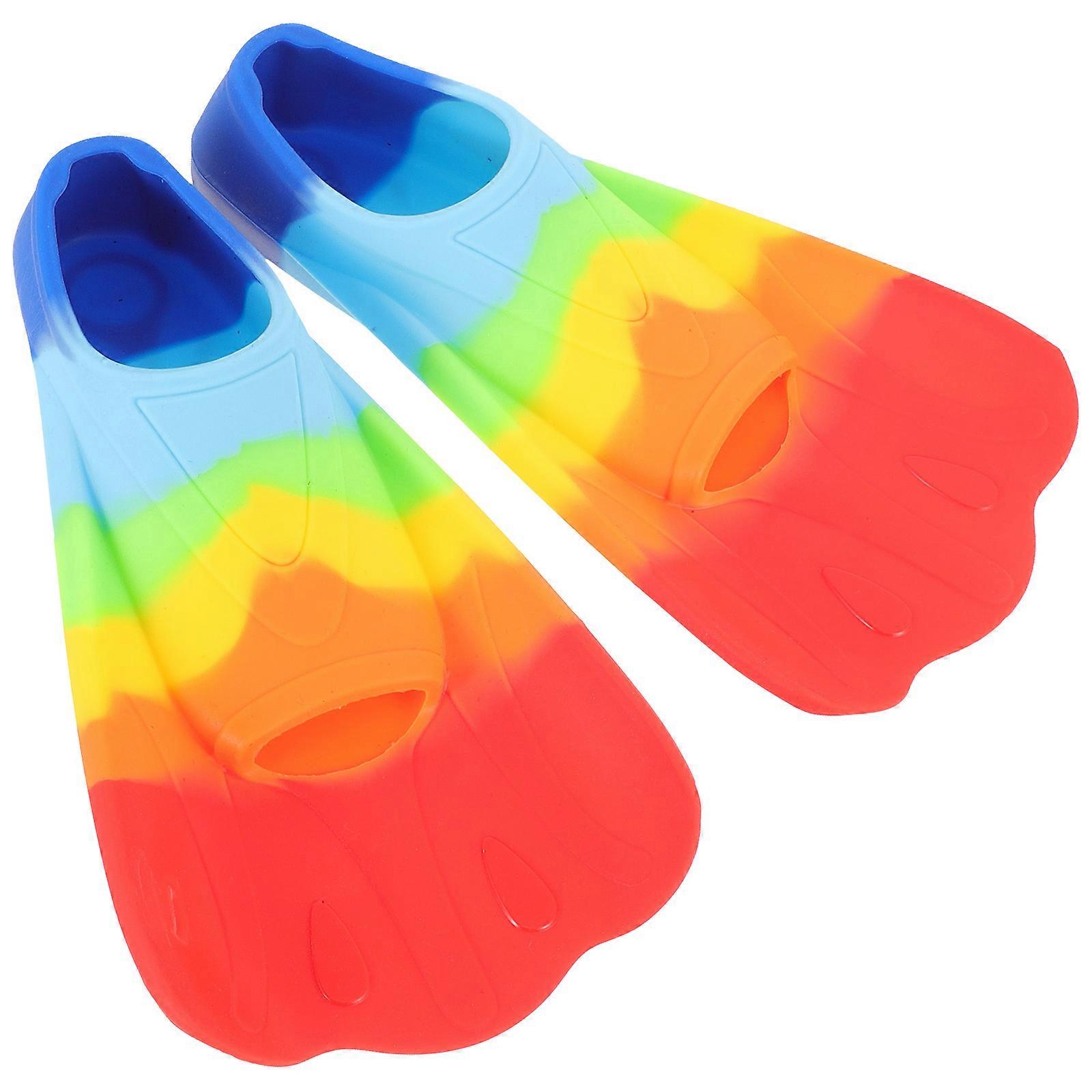 It looks like you've shared a product title or listing for **Silicone Swimming Fins**. Here's a clearer and more structured version of the product