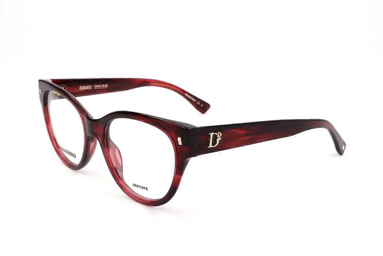 Eyewear Frames Dsquared2 D2 0069 573 RED HORN 52/18/145 WOMAN