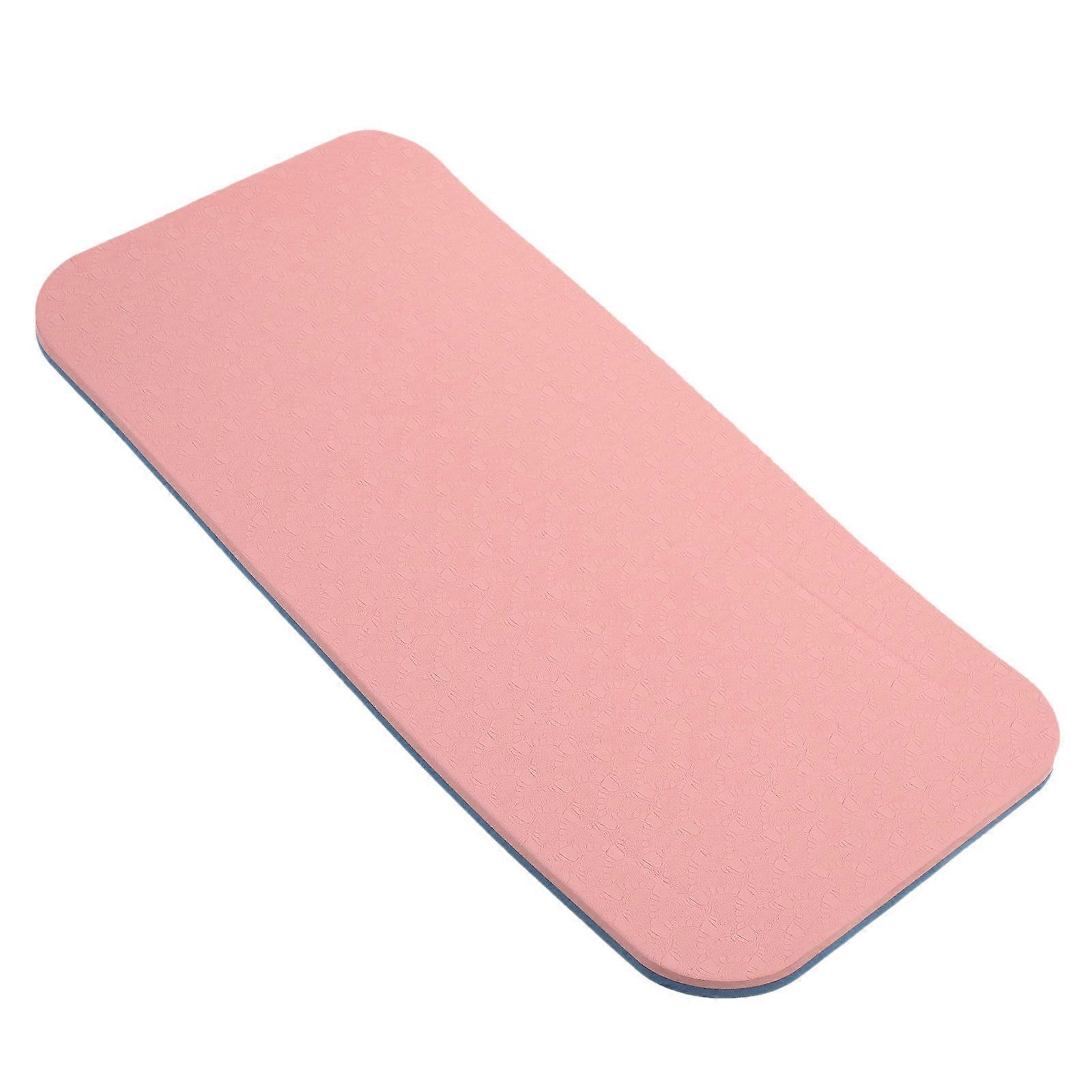 Pink Yoga Mat for Home NonSlip TPE Material Provides Comfortable Cushioning During Exercise 68x180cm