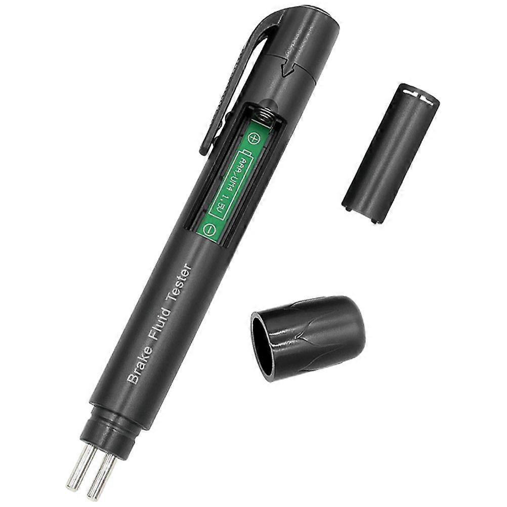Compact Brake Fluid Tester Tool Vehicle Maintenance Durable Plastic Structure 1Pack
