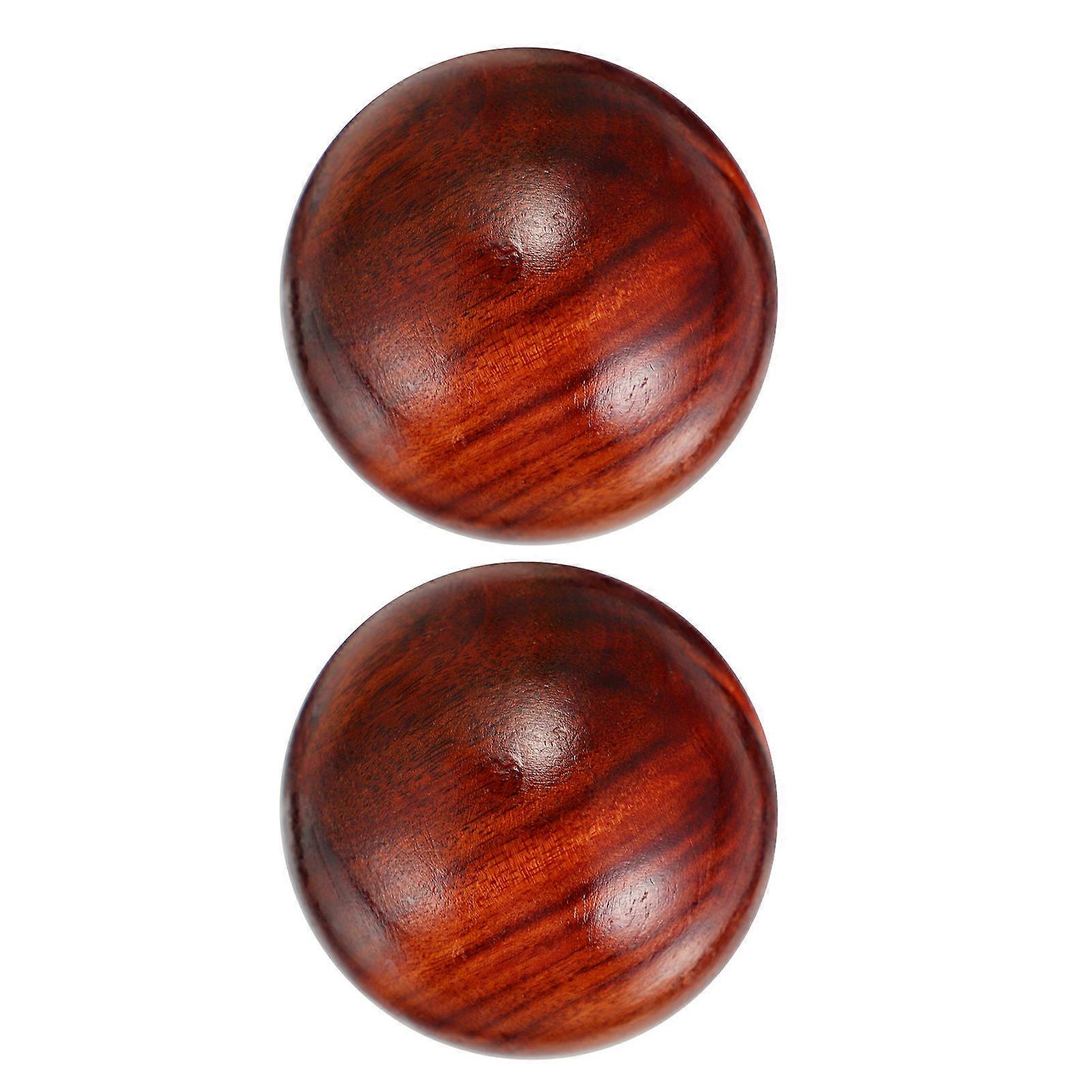 2pcs Round Ball Craft Handheld Massage Ball Toy Desktop Handicraft Set