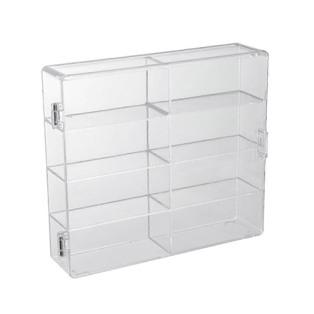 1/32 Scale Wheels Toy Car Display Stand for Mini Collectibles, Multi-Purpose Model Car Housing, Sturdy Acrylic Design