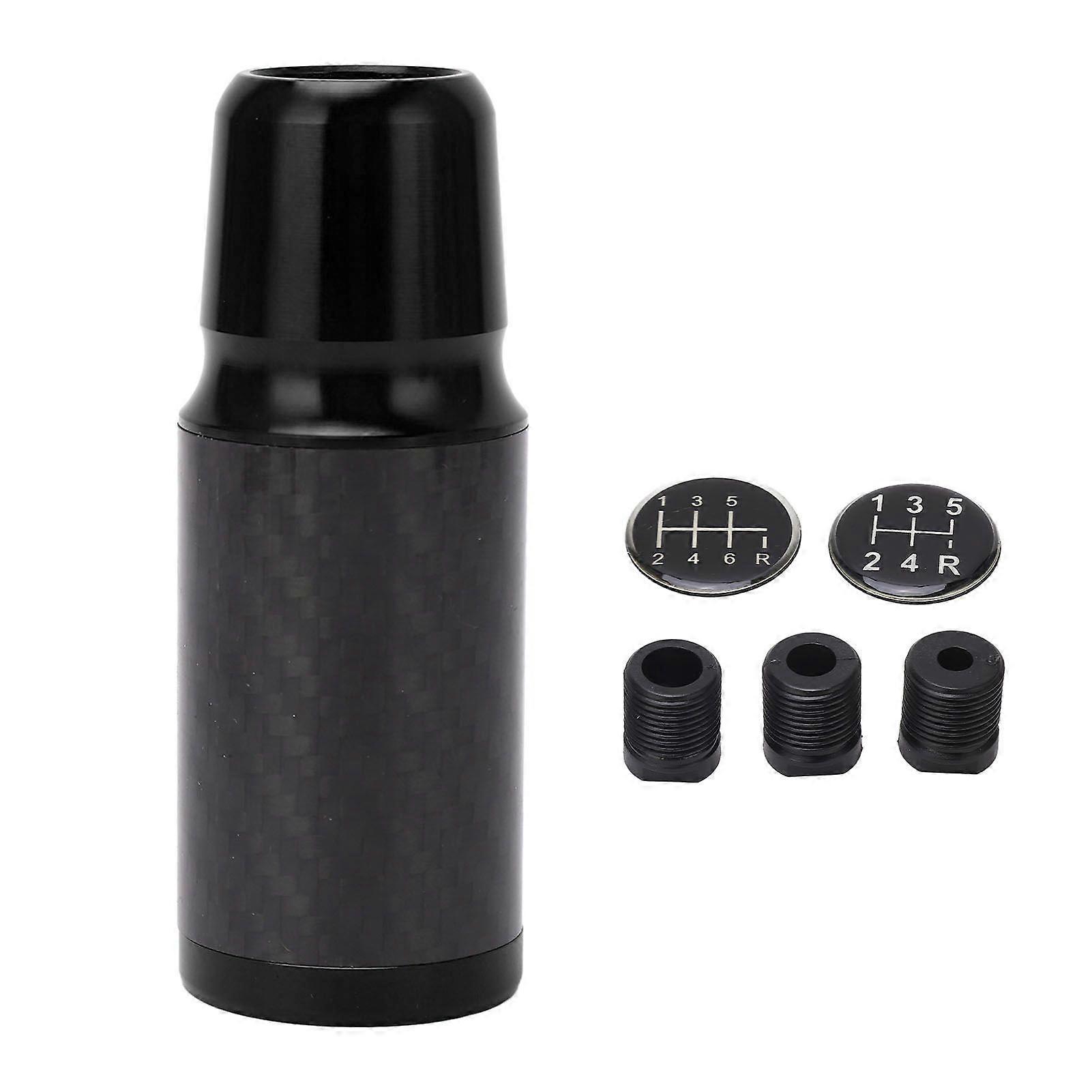 مقبض ناقل الحركة من ألياف الكربون مع 3 محولات لناقل الحركة اليدوي