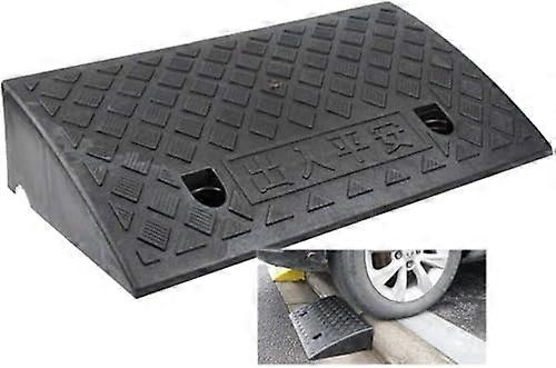 Mobility Ramp Threshold Ramp Rubber Kerb Ramp 50x27x9 Cm PVC Black Non Slip Car Ramp Mat For Wheelchairs And Scooters