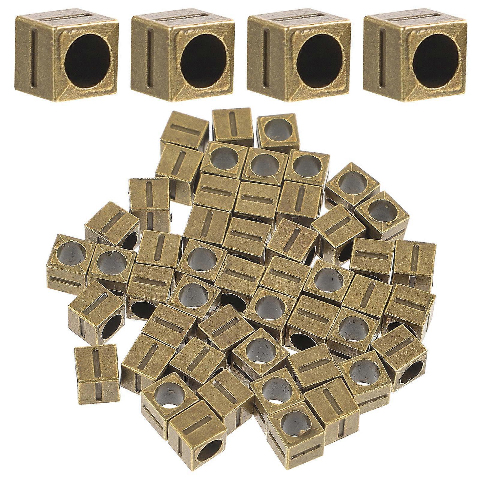 Bead Craft Jewelry, Durable Alloy Spacer Beads for Creative DIY Projects, Fine Workmanship