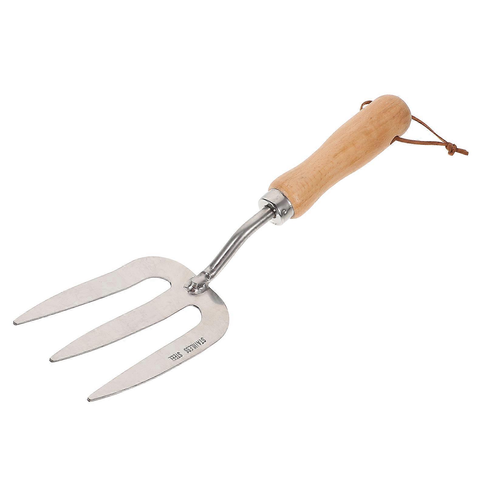 1 Pc Practical Hand Rake Sturdy Multipurpose Garden Cultivator Tool