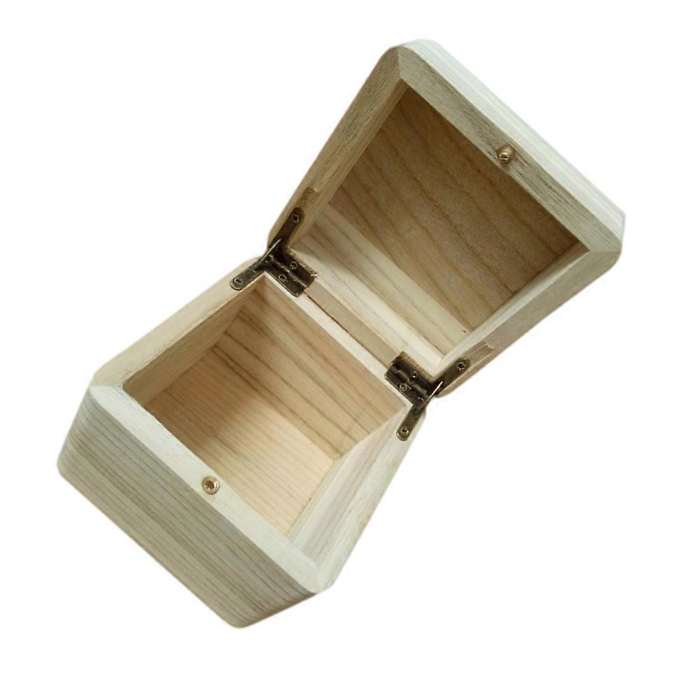 Jewelry Display Box Wooden Watch Holder Suitable For Dressing Table Use Khaki Rectangular Shape With 1Pcs