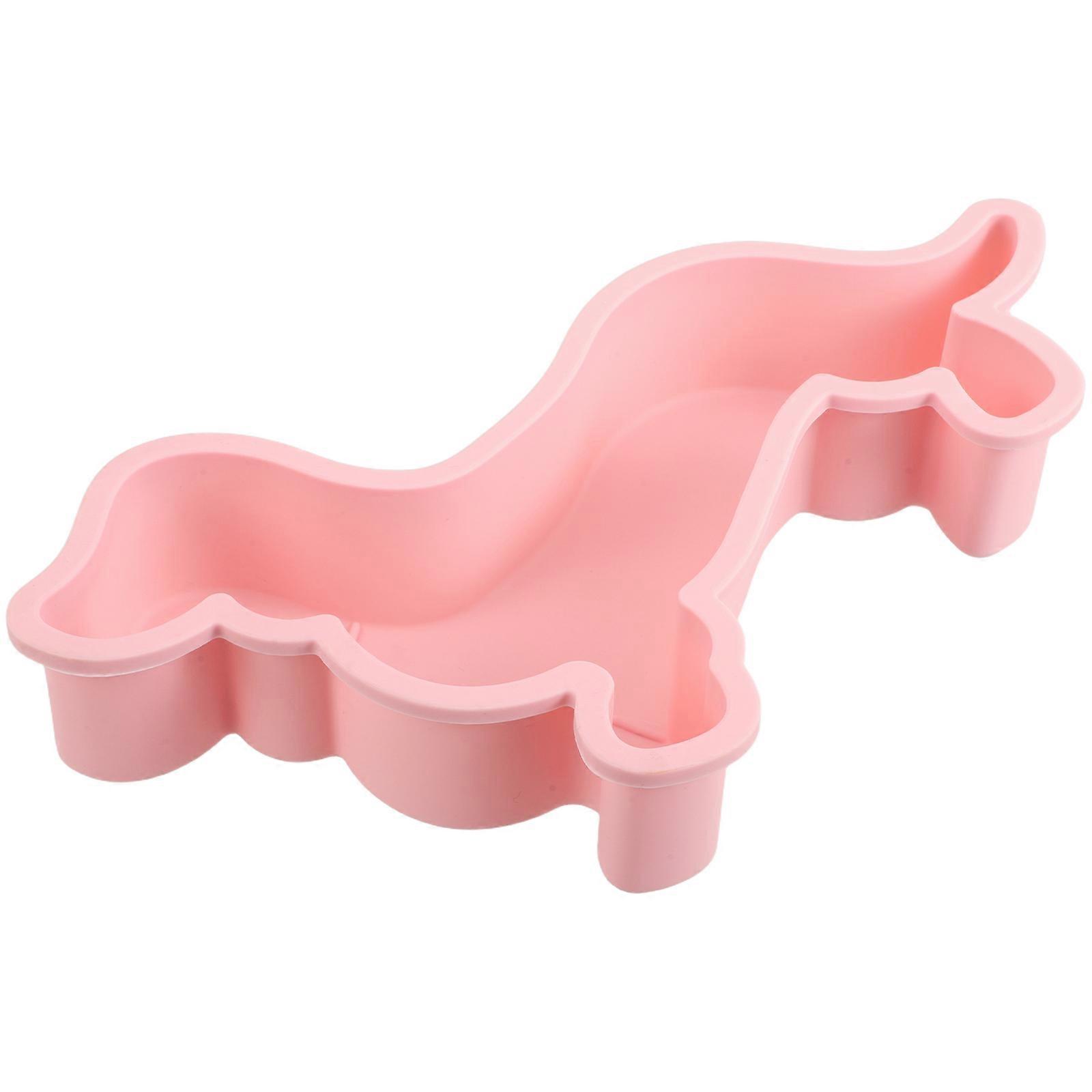 It sounds like you're describing a product listing for a **large silicone dog shaped cake mold**. Here's a polished and professional version of a