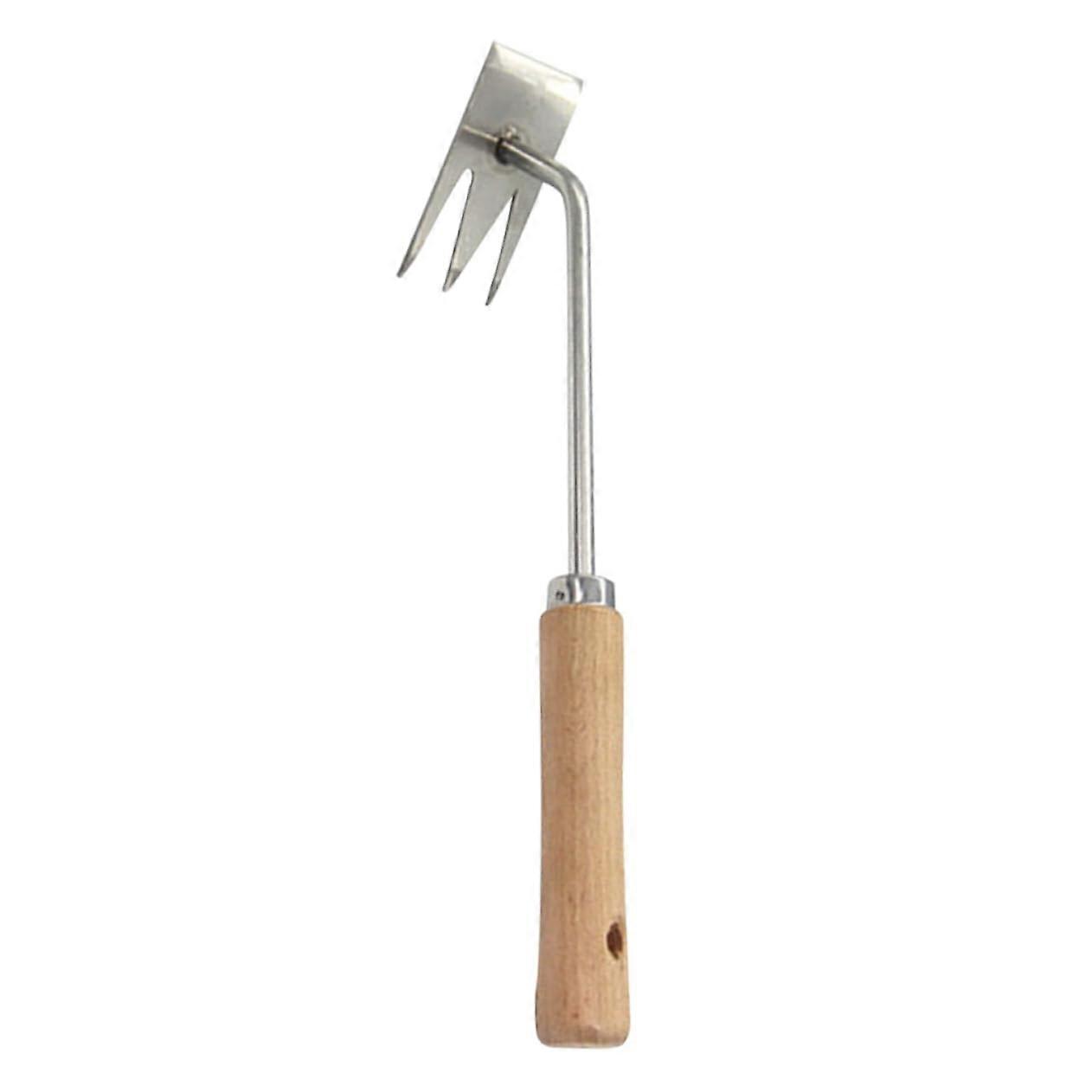 Weeding tools removal long handle from lawn weeder stainless steel claw rake