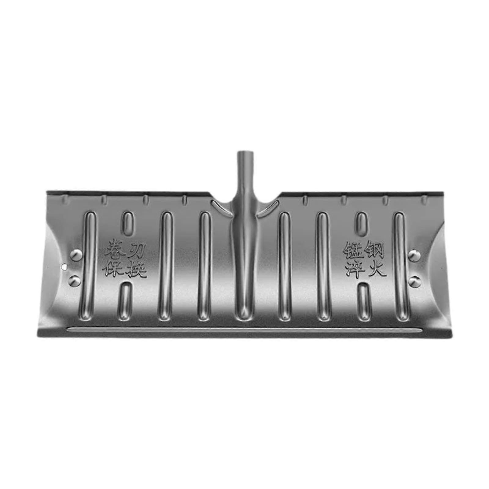 Replacement head for ice and snow removal, 57 x 27, with two wheels.
