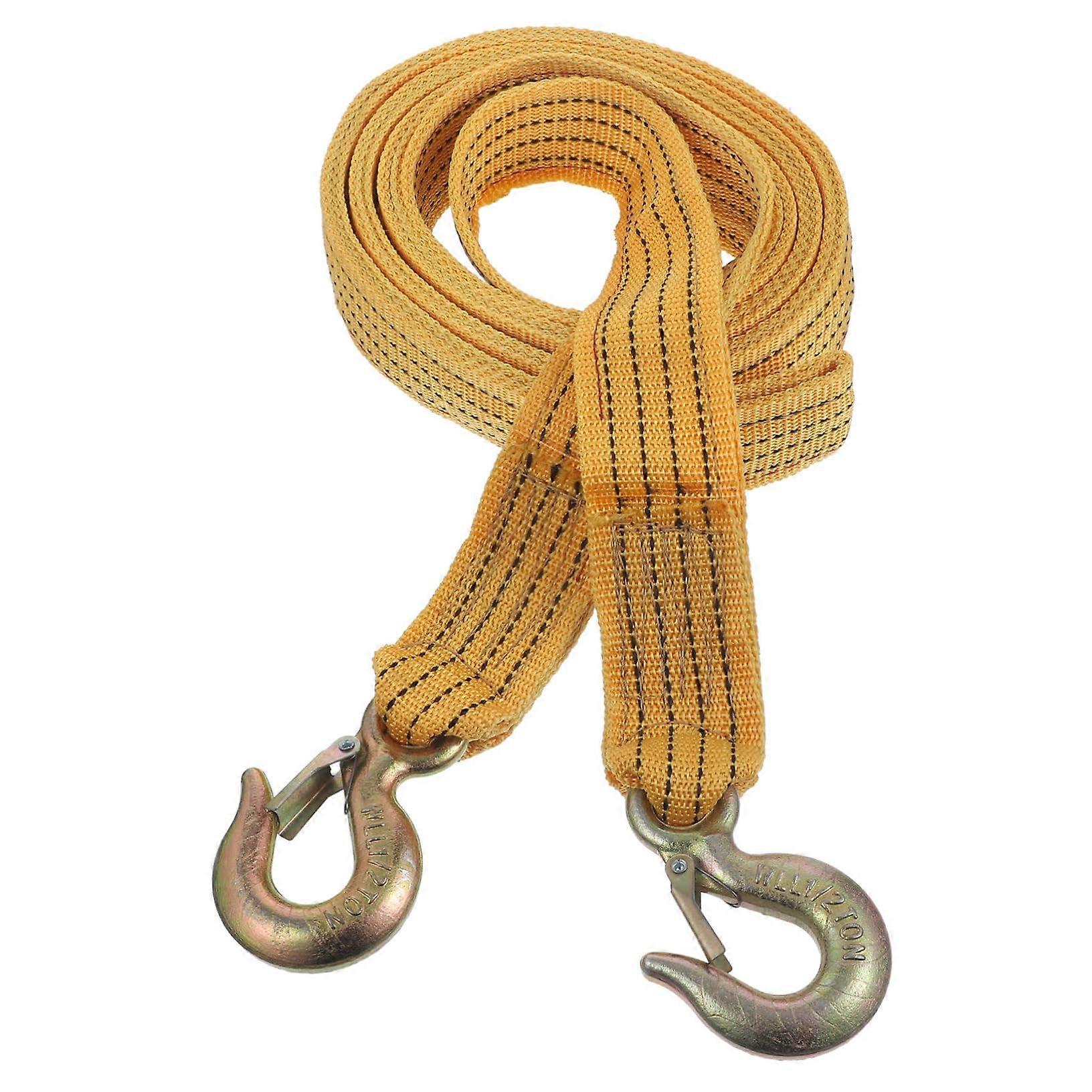 Tow Rope - Durable Nylon Tow Strap for Cars, Trucks, and Trailers - Flexible Design, Heavy-Duty, 20,000 lbs Capacity