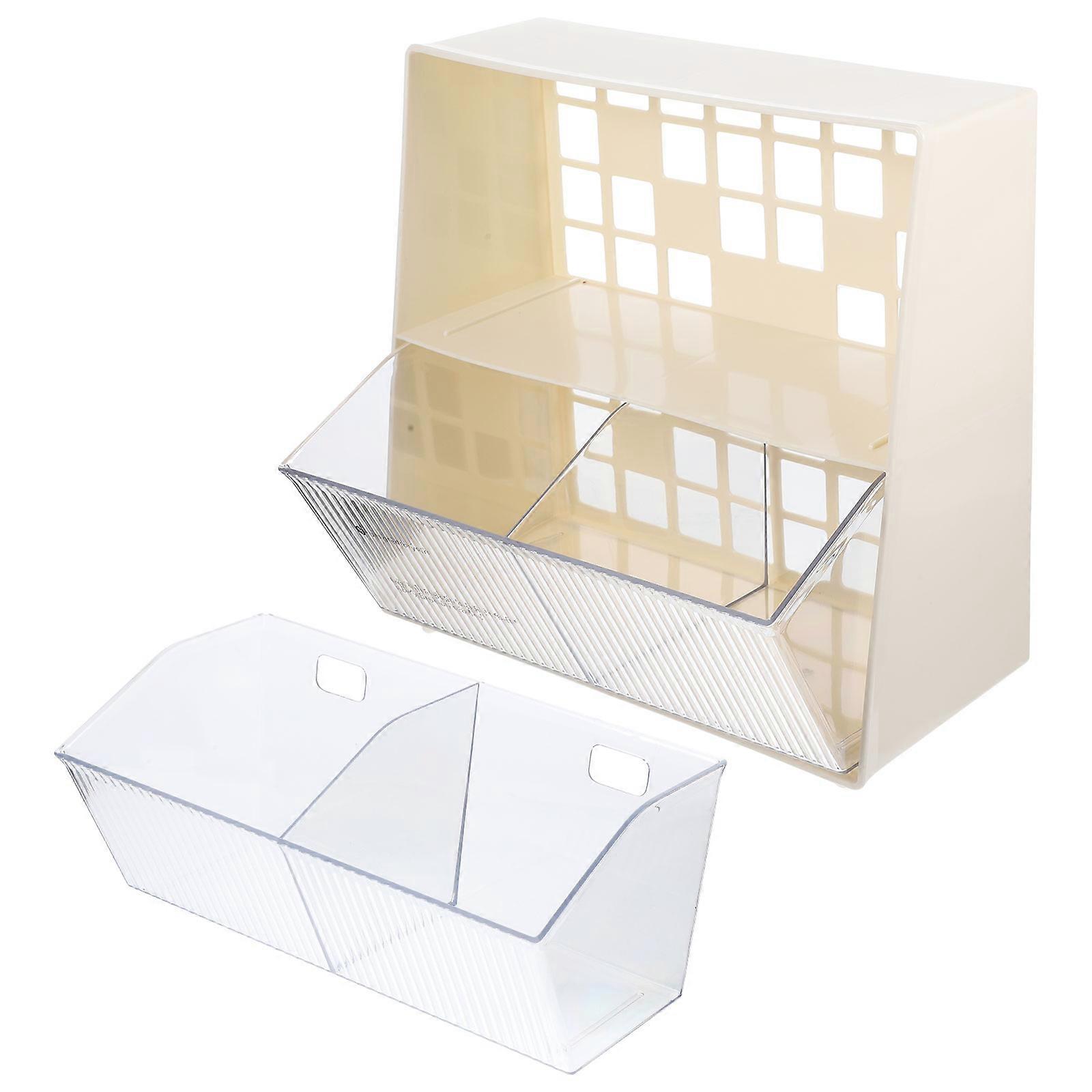 Tea Bag Organizer Box for Home Use and Office Desk with Superb Workmanship 1Pcs