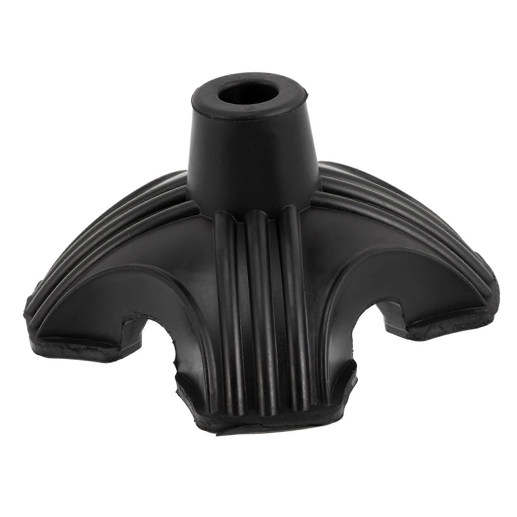 Nonslip rubber tips for walking sticks, selfstanding replacement tips with wearresistant soft rubber