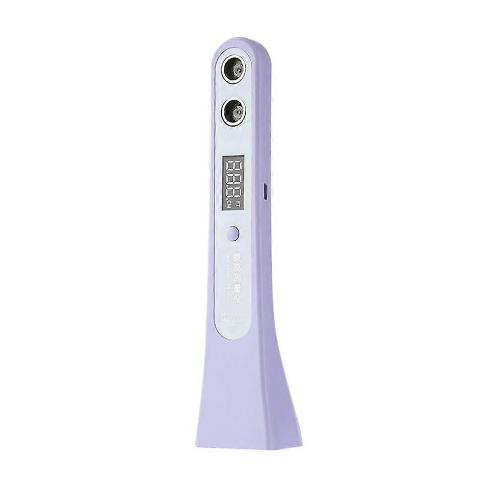 Height Measuring Device Portable Ultrasound Height Measurement Scale with LCD Display for Home Office Wall Use