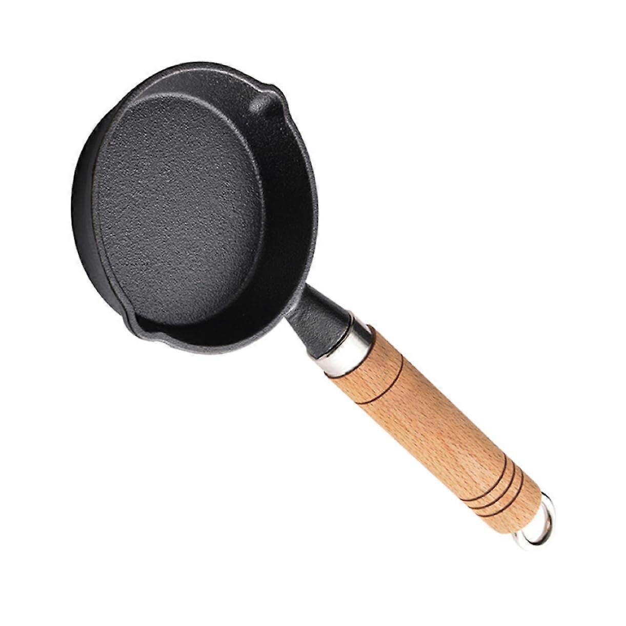 Mini Non-Stick Egg Frying Pan - Small 4-Inch Cooking Pan for Omelets, Eggs, and Crepes, Ideal Breakfast Gadget
