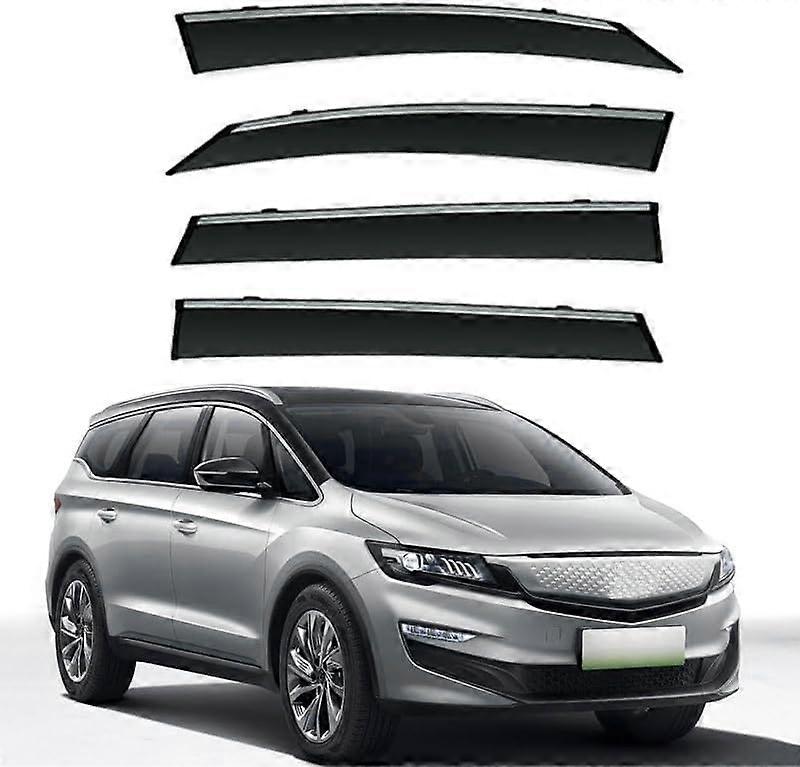 Auto Windabweiser for Maple Leaf 80V MK1-VF11 2019, Front and Rear Window Rain and Sun Shade, Durable Accessories