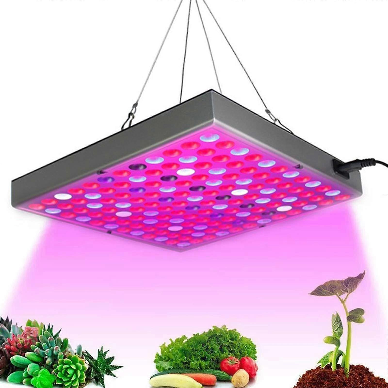 LED Grow Light Full Spectrum Panel with IR UV for Hydroponics Greenhouse,45W