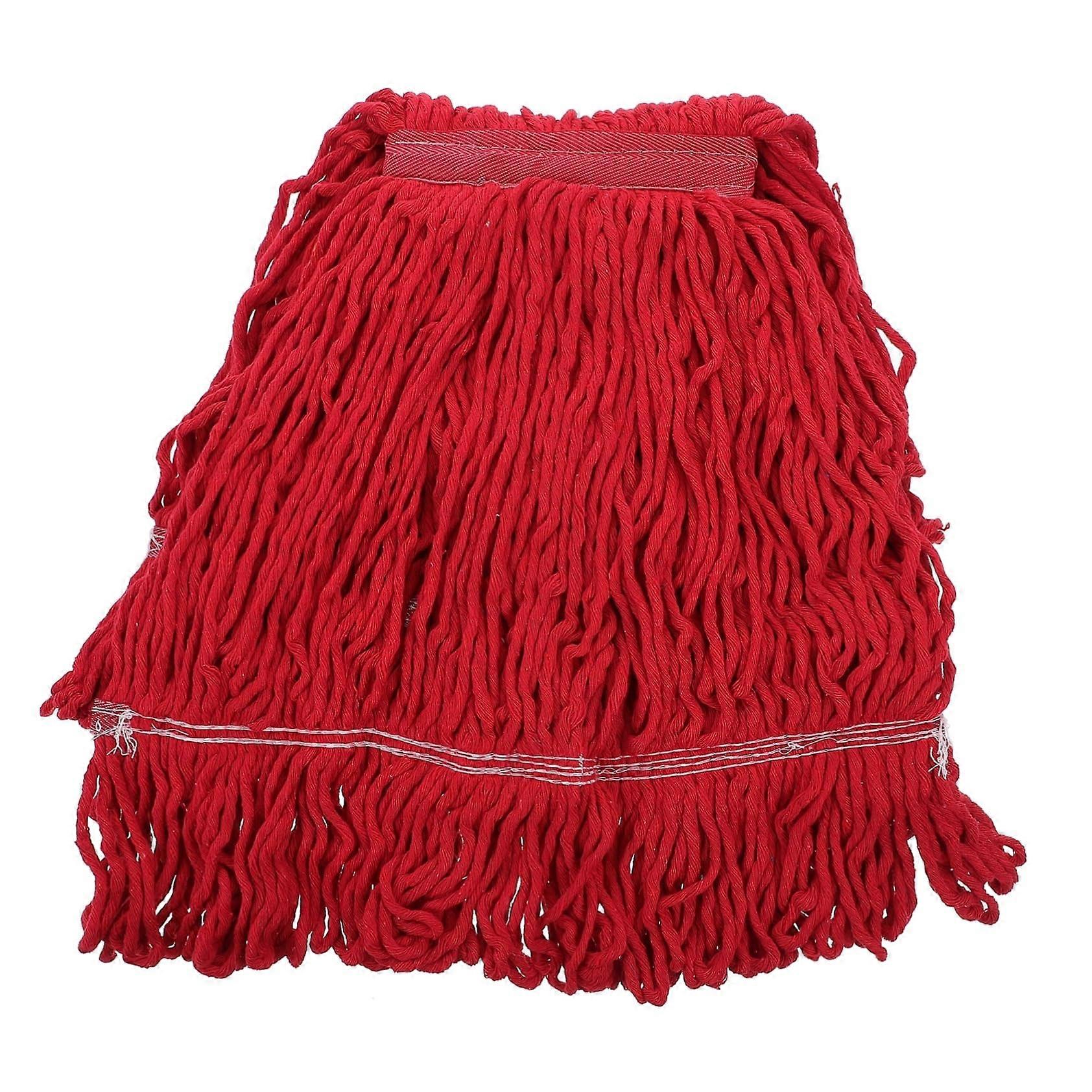 Reusable Mop Head Cotton Yarn Washable String Compatible with All Mop Systems for Deep Floor Cleaning and Stubborn Stains