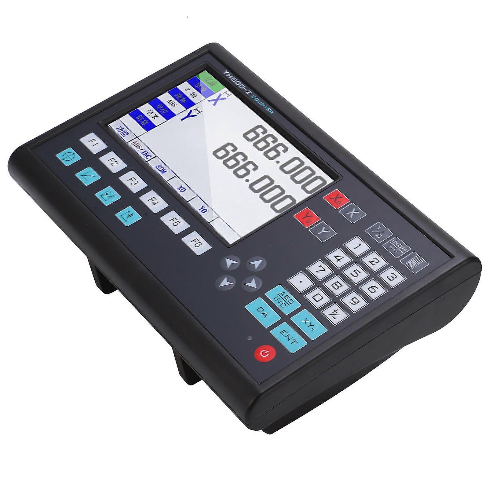 Digital Readout 2‑Axes LCD Linear Encoder High Accuracy TTL Increment for Milling Machine