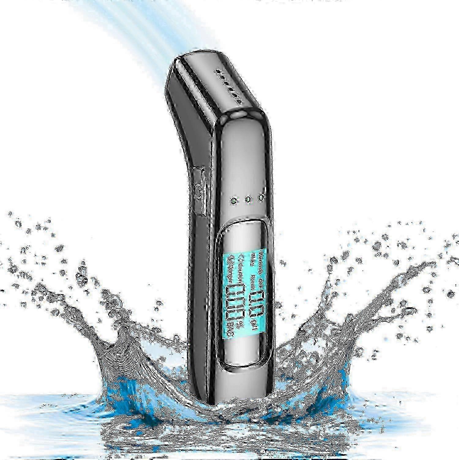 Portable Breathalyzer Certified Alcohol Test With Lcd Display