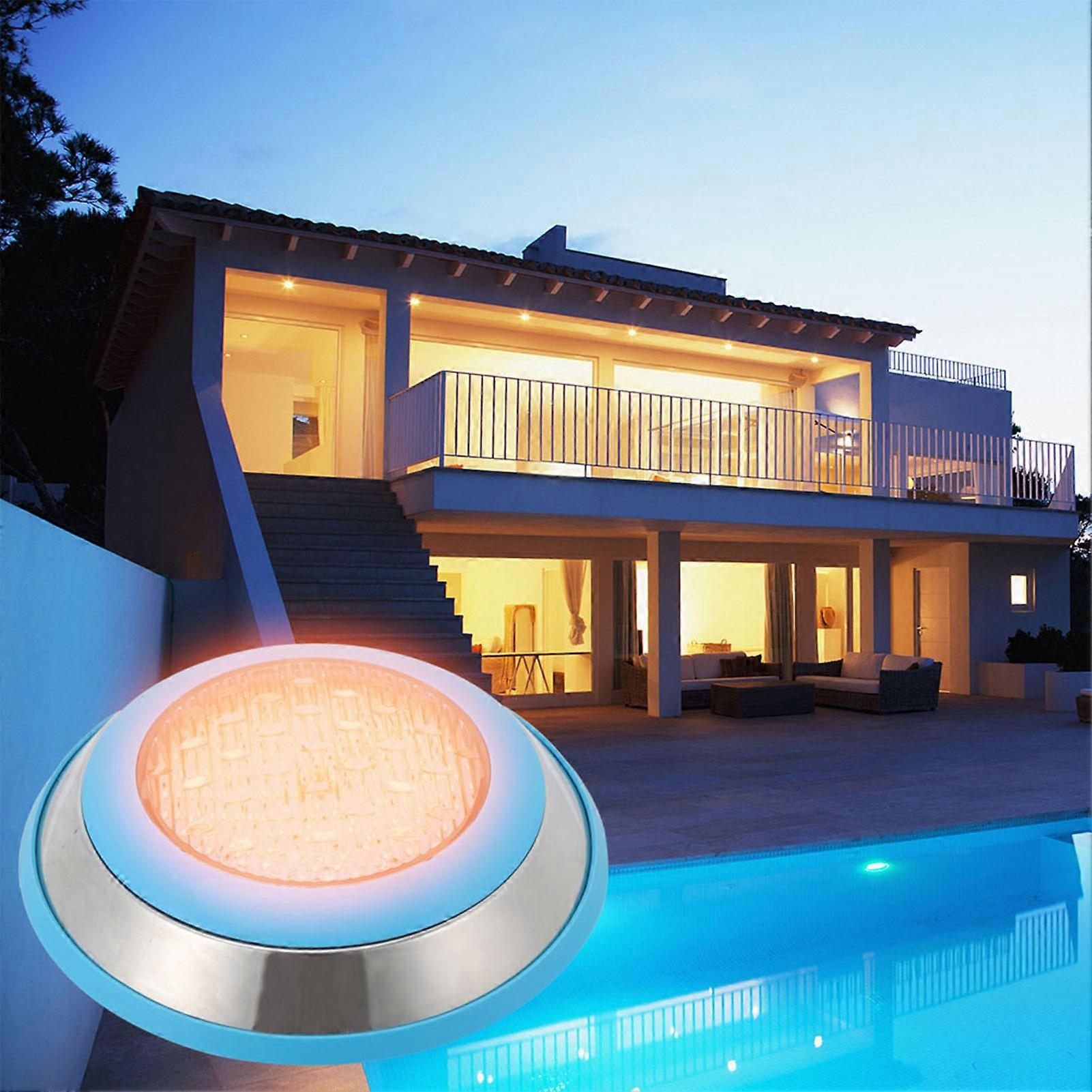 15W RGB LED Underwater Lamp IP68 Waterproof Pool Light AC 12V