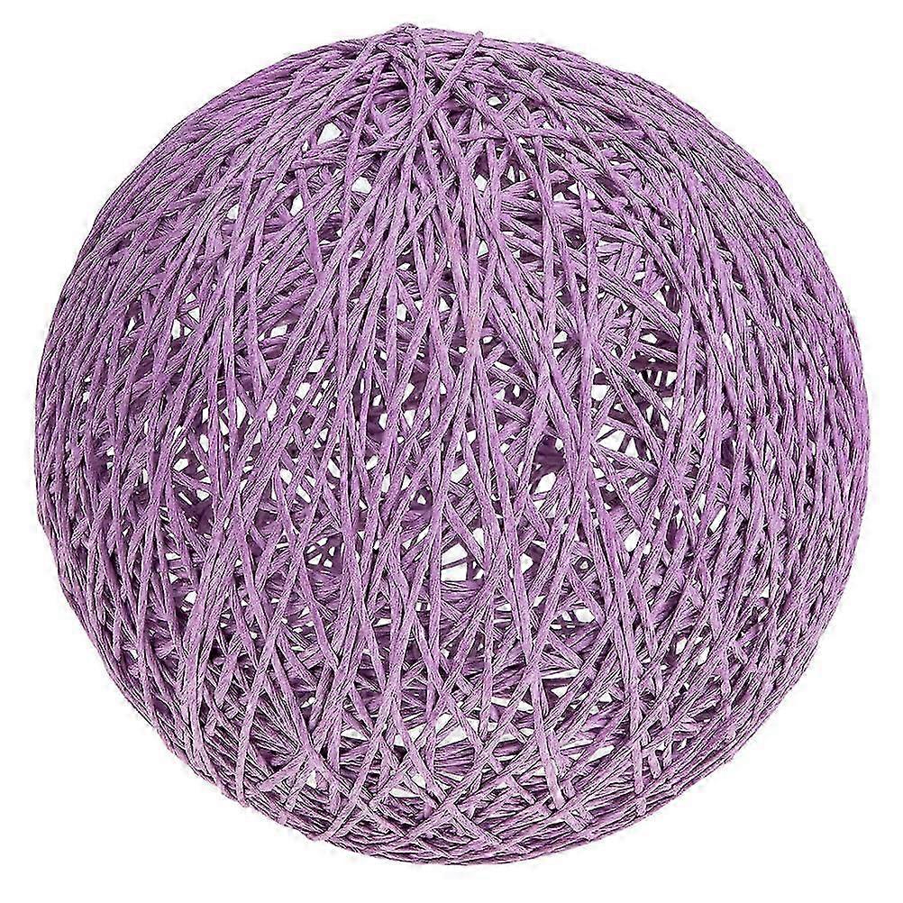 ضوء السقف الظل الروطان الكرة عاكس الضوء تركيبات فو الروطان نمط طبيعي غرفة المعيشة 20x20 سم 1 حزمة