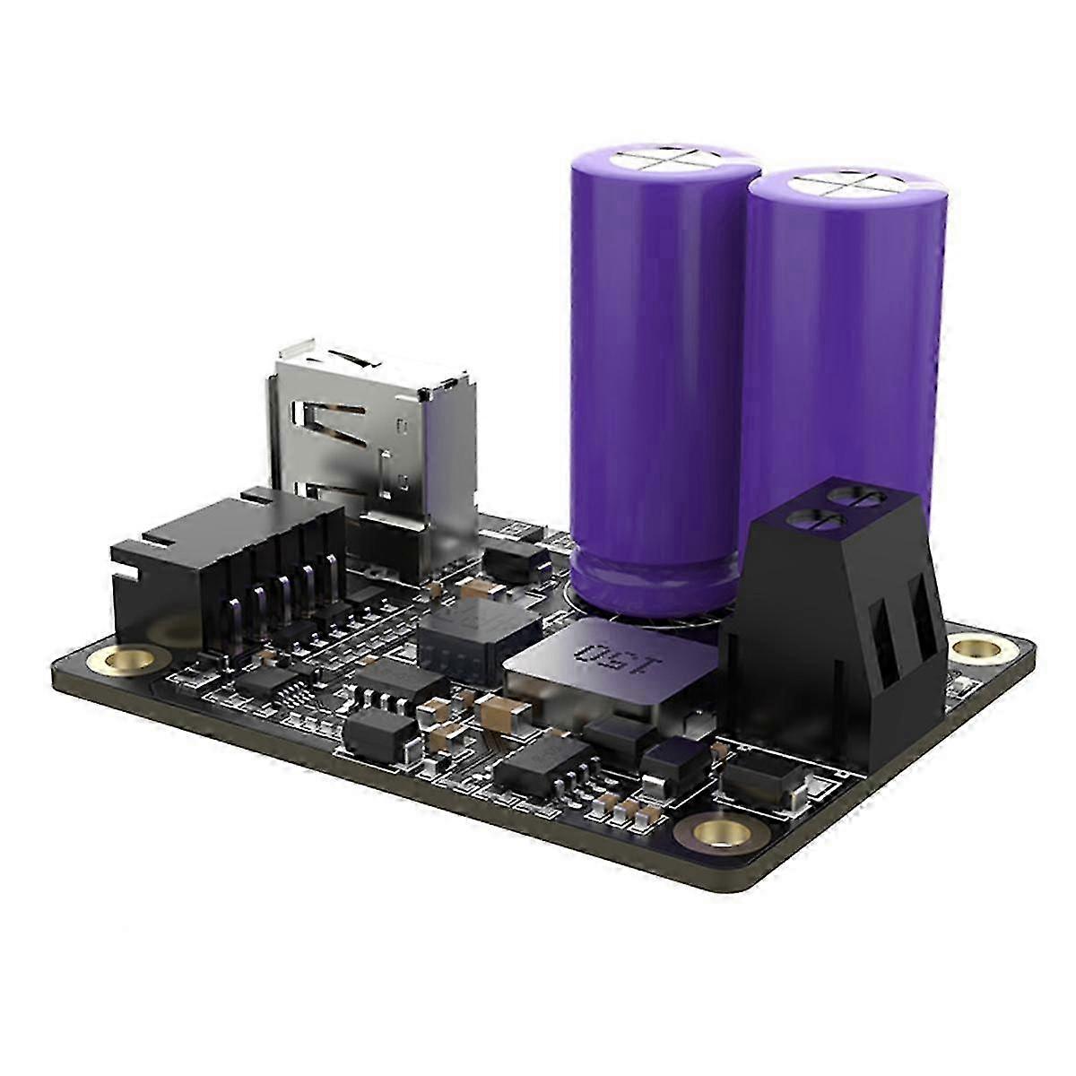 SKSM Power Protection Module with System Image and Current Limiting Protection Power Supply for Raspberry Pi3 4B