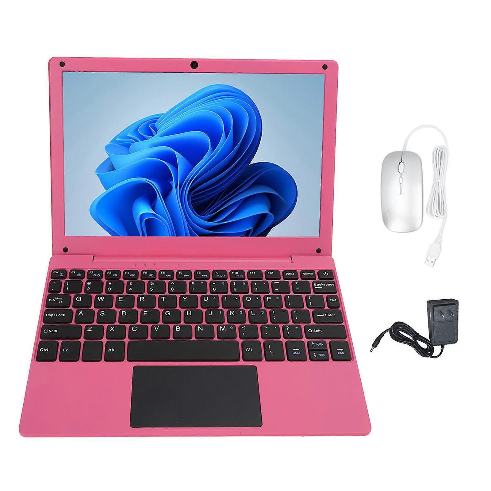 10.1 Inch Mini Laptop for Android 12, Quad Core, IPS Display, USB, Type C Charging, 2GB RAM, 64GB Storage