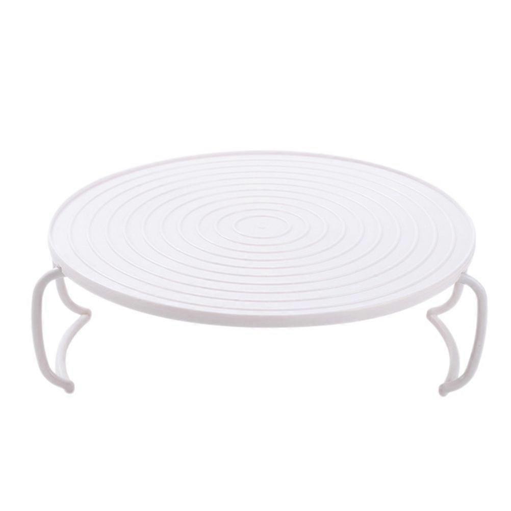 Microwave Oven Shelf Food Heating Rack Folding Steaming Tray Plate Stacker