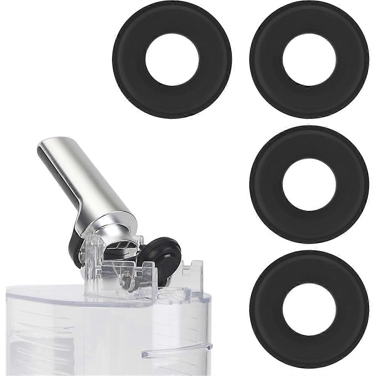 4pcs Silicone Replacement Stoppers for SLUSHi FS301/FS301C Frozen Drink Maker, Leak-Proof Spout Plug