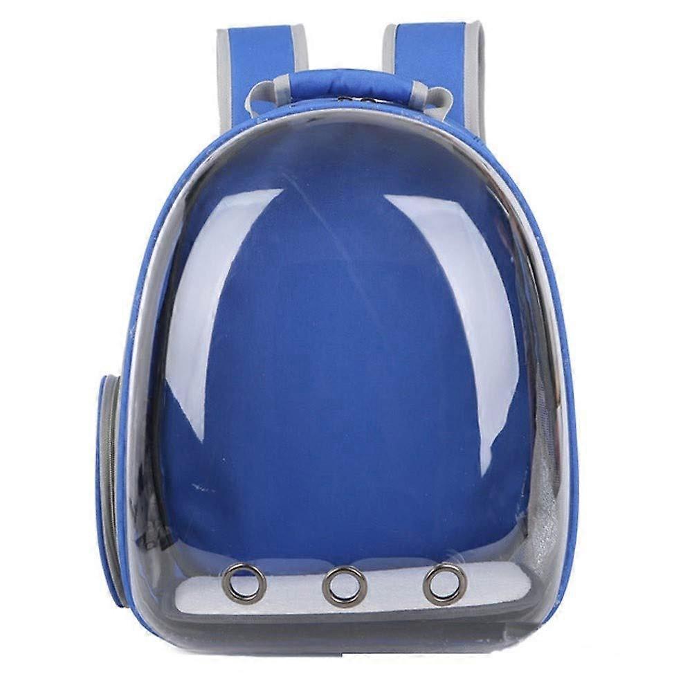 Dog Backpack Cat Backpack for Large Cats Travel Backpack Bubble Style in White with Ventilated Design and Durable Material