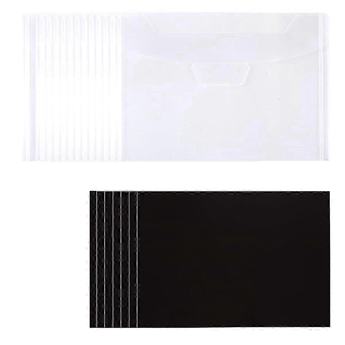 40Pcs Magnetic Sheets for Dies Storage, with Rubber Magnet Sheet