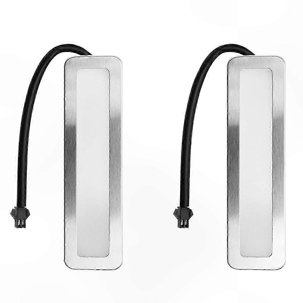 12V LED Range Hood Light Bulb, 1.5W Rectangle Cooker Lamp for Kitchen Ventilation, DC Powered White Lighting Fixture