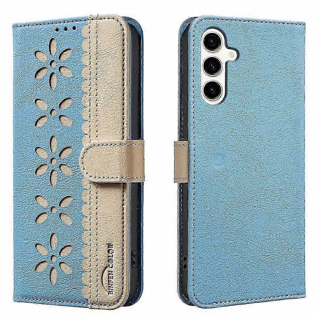 Floral Pattern Leather Phone Case with Wallet Stand for Galaxy A16 4G and 5G Models