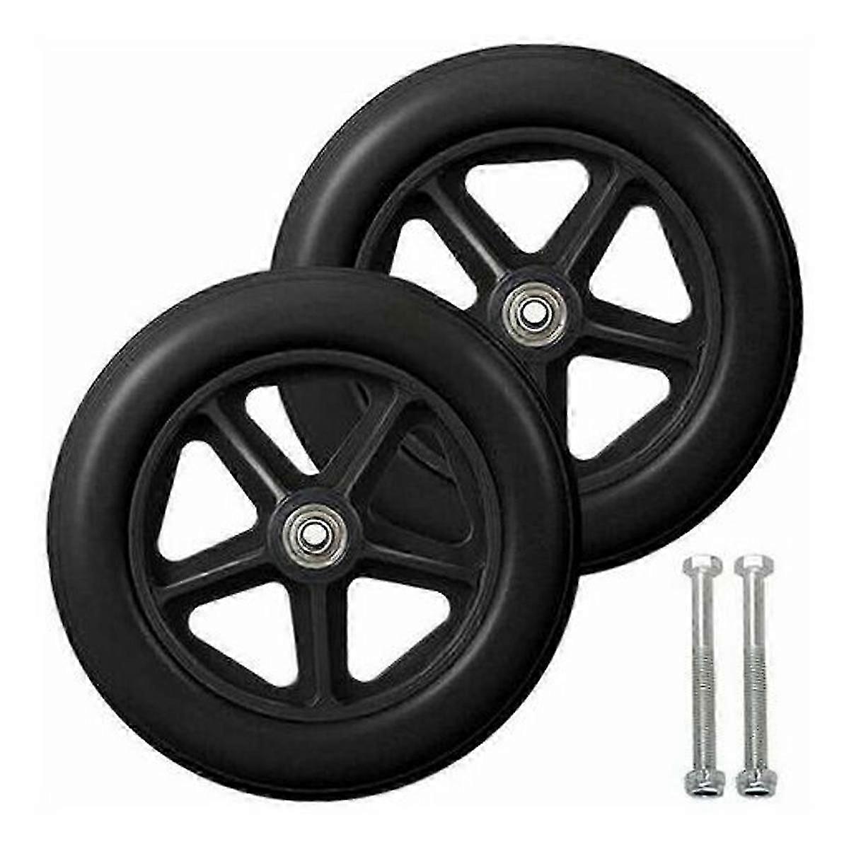 Wheelchair Replacement Wheels, Anti-Slip, Solid Tire