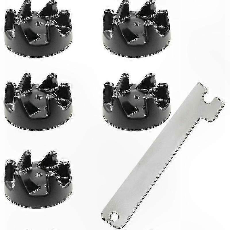 5-Pack Rubber Coupler Clutch with Removal Tool for Stand Mixers-Compatible with 9704230 Models