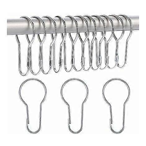 Shower Curtain Rings Hanging Hooks for Sorting and Organizing