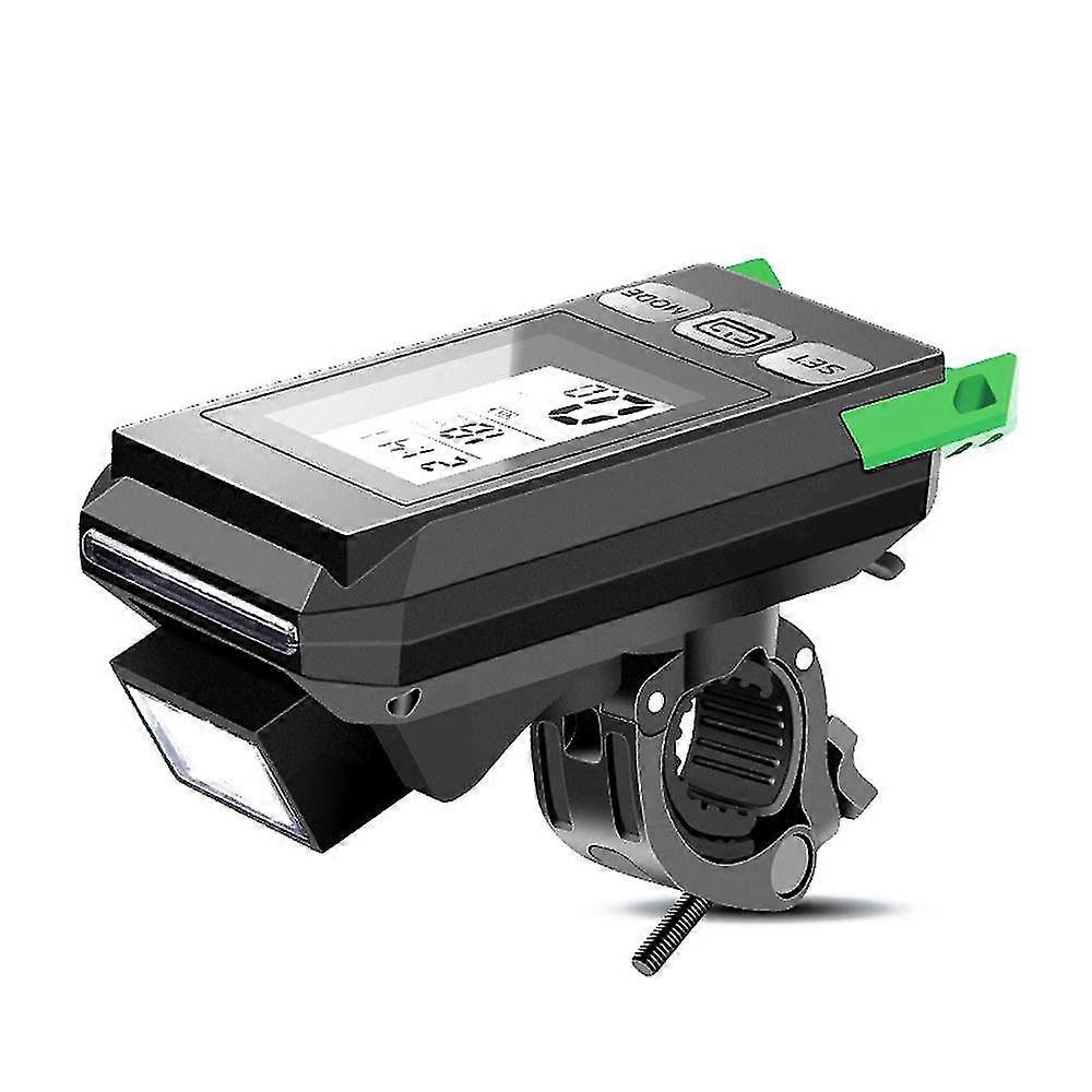 2025 Multifunctional Bike Cycling Speedmeter Wireless Bicycle Speed Meter with Light and Horn USB