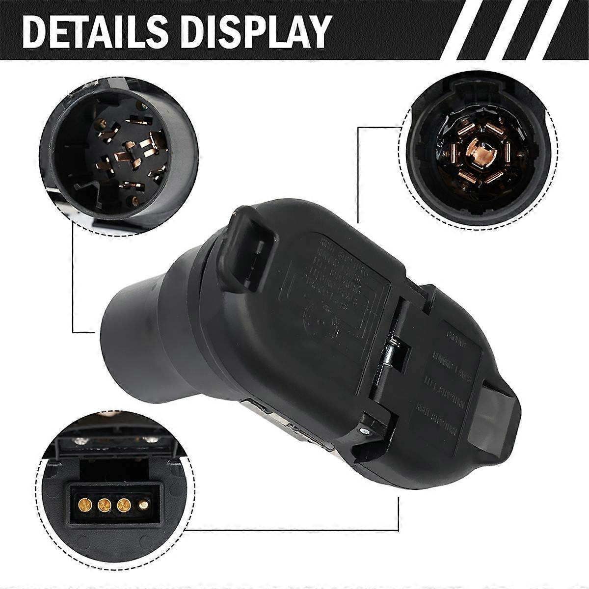 Rear Bumper Trailer Tow Hitch Receptacle Plug for