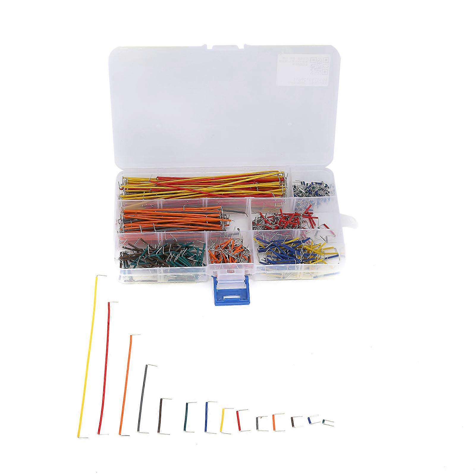 560Pcs U-Shaped Breadboard Jumper Wires PCB Pin Extension Accessories