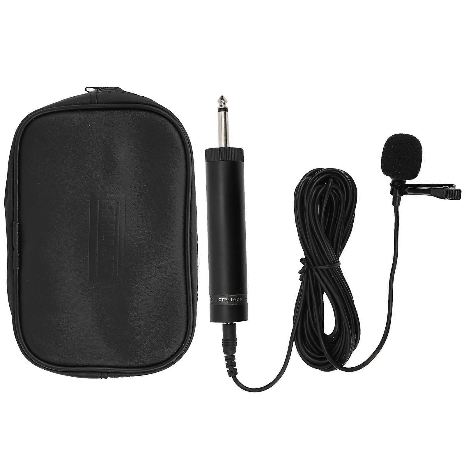 Wired Lavalier Microphone for Saxophone, Professional Musical Instrument Accessory, Cable Length: 5 Meters