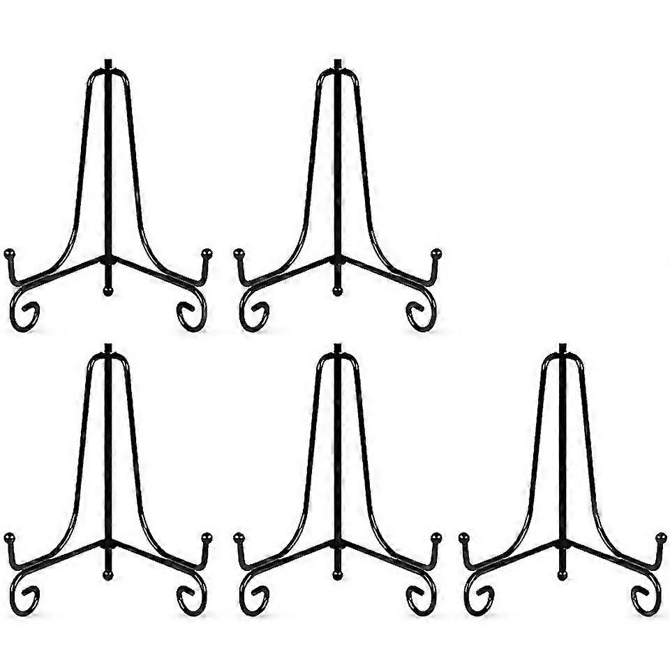 Para 10pcs Suportes de Placa Para Exibição 6 Polegadas Suporte de Metal