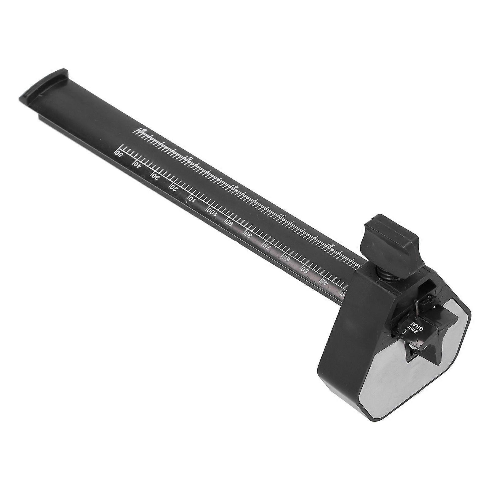 Ruler Scribe Parallel Sliding Marking Gauge Adjustable Woodworking Measuring Tool 0150mm