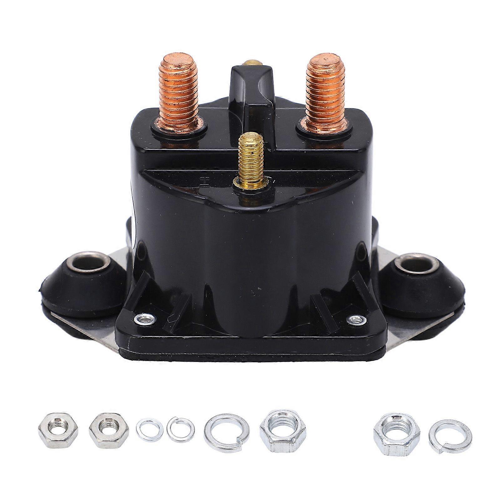 12V Starter Power Trim Solenoid Relay 8968258 4 Terminals 100 Amp Intermittent Current for Mercruiser Outboards