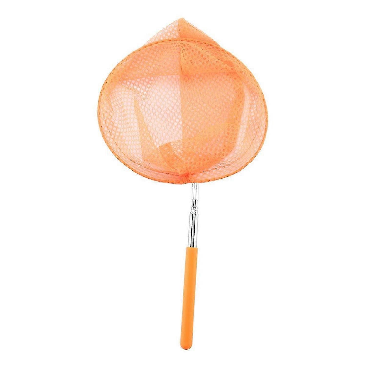 Outdoor Net Bag Stainless Steel Telescopic Catching Net-