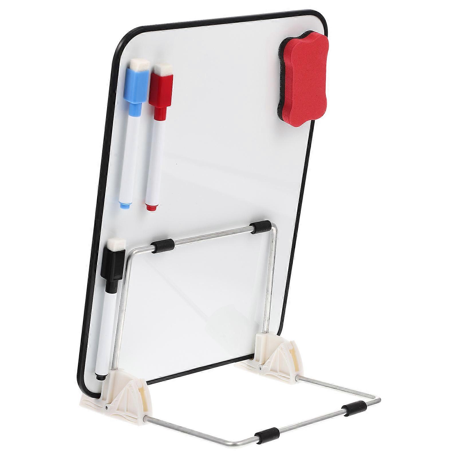 Magnetic Dry Erase Whiteboard Erasable Message Board for Home Office Classroom Plastic Metal 1 Set