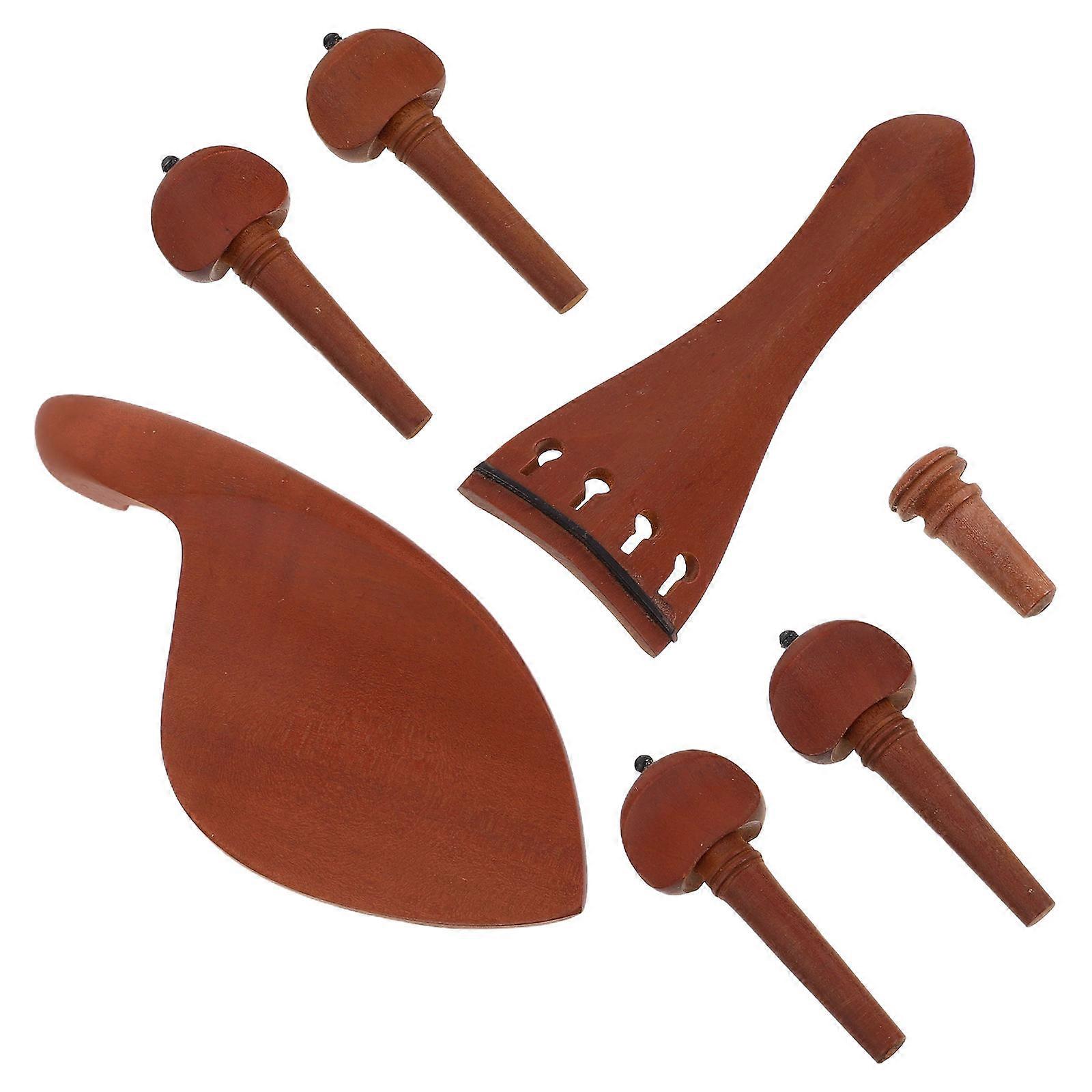 Violin Neck Rest Wooden Chinrest Accessory for Violin Use 1 Kit